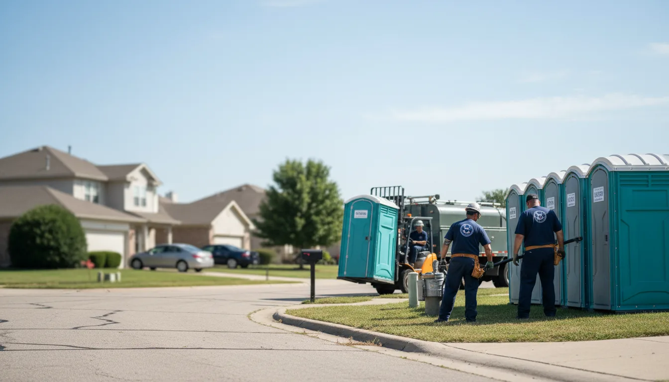 Porta Potty Rental in Weatherford, TX near me